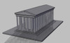 【World Famous Architecture CAD Drawings】Greek temple CAD 3D  Model