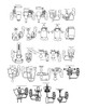★【All Gym,Fitness equipment CAD Blocks Bundle-Stadium,Gymnasium, playground, sports hall V.2】@Gem CAD Blocks,Autocad Blocks,Drawings,CAD Details