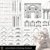 Architectural Decoration Elements CAD Blocks Bundle V.1