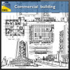【Architecture CAD Projects】@Commercial Building CAD Design