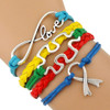 Autism Awareness Multicolor Bracelet
