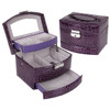 Women Makeup Carrying Case Casket Jewelry