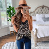 Lace Trimmed Women Camis Sexy Leopard Camisole Tank Tops Lace Trimmed Women Camis Sexy Leopard Camisole Tank Tops