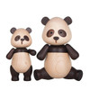 Wooden Panda Figurines