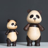 Wooden Panda Figurines