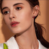 Angel And Devil Pink Heart Stud Earrings