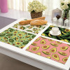 Avocado Cotton Linen Placemats