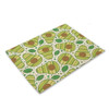 Avocado Cotton Linen Placemats