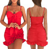 Sexy Women Dress Strappy Dress Sleeveless Clubwear Cocktail Bodycon Dress