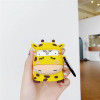 Kawaii Bull Terrier Silicone AirPods Case Earphone Protector