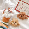 Kawaii Plush Poodle Doge AirPods Case Protector
