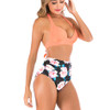 Womens High Waisted Bikini Set High Rise Two Piece Push Up Halter Swimsuits Bathing Suits
