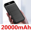 99000mah Power Bank External Battery PoverBank 2 USB LED Powerbank Portable Mobile phone Charger for Xiaomi MI iphone 8 X Huawei