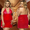 Women Sexy Charming Sleepwear Underwear Lace Nightgown Big Size Dress Women Sexy Charming Sleepwear Underwear Lace Nightgown Big Size Dress