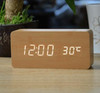 LED Temperature and Sound Display Digital Clock