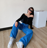 Louise High Waisted Loose Denim Jeans