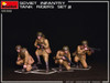 MiniArt 1/35 WWII Soviet Infantry Tank Riders Set 2 (4) Kit