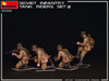 MiniArt 1/35 WWII Soviet Infantry Tank Riders Set 2 (4) Kit