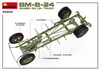 MiniArt Military Models 1/35 Soviet BM8-24 Rocket Launcher Based on 1.5-Ton Truck (New Tool) Kit