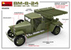 MiniArt Military Models 1/35 Soviet BM8-24 Rocket Launcher Based on 1.5-Ton Truck (New Tool) Kit