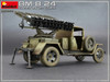 MiniArt Military Models 1/35 Soviet BM8-24 Rocket Launcher Based on 1.5-Ton Truck (New Tool) Kit