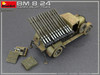 MiniArt Military Models 1/35 Soviet BM8-24 Rocket Launcher Based on 1.5-Ton Truck (New Tool) Kit