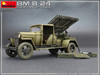 MiniArt Military Models 1/35 Soviet BM8-24 Rocket Launcher Based on 1.5-Ton Truck (New Tool) Kit