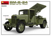MiniArt Military Models 1/35 Soviet BM8-24 Rocket Launcher Based on 1.5-Ton Truck (New Tool) Kit
