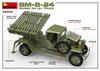 MiniArt Military Models 1/35 Soviet BM8-24 Rocket Launcher Based on 1.5-Ton Truck (New Tool) Kit