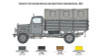 Italeri Military 1/35 Mercedes Benz L3000S German Cargo Truck Kit