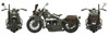 MiniArt Military Models 1/35 Soldier Resting on Motorcycle Kit