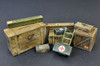 MiniArt Military Models 1/35 Wooden Boxes & Crates Kit