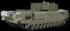AFV Club 1/35 British Churchill Tank w/3 inch 20CWR Gun Kit