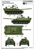 Trumpeter Military Models 1/35 Russian ASU85 Airborne Self-Propelled Gun Mod 1970 Tank Kit