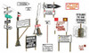 Italeri Military 1/35 WWII Road Signs Kit
