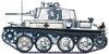 Italeri Military 1/35 PzKpfw 38(t) Ausf F Tank Kit