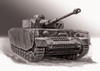Zvezda 1/35 German Panzer IV Ausf H Medium Tank Kit