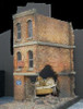 Dioramas Plus 1/35 Ruined Small 3-Story Brick Apartment Building Kit