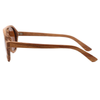 Zebra Wood Aviator Sunglasses