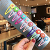 1Set Girls Cute Cartoon Animal Fruit Colorfur Hairpins Children Sweet Hair Clip Barrettes Headband Kids Fashion Hair Accessories