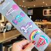 1Set Girls Cute Cartoon Animal Fruit Colorfur Hairpins Children Sweet Hair Clip Barrettes Headband Kids Fashion Hair Accessories