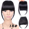 Leeons Short Synthetic Bangs Heat Resistant Hairpieces Hair Women Natural Short Fake Hair Bangs Hair Clips For Extensions Black Leeons Short Synthetic Bangs Heat Resistant Hairpieces Hair Women Natural Short Fake Hair Bangs Hair Clips For Extensions Black