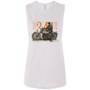 J-Model Harley "Polly" - Flowy Muscle Motorcycle Tank for Her