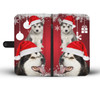 Alaskan Malamute Christmas Print Wallet Case-Free Shipping