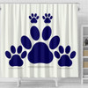 Dog Paws Art Print Shower Curtains-Free Shipping