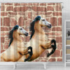 Cute Andalusian Horse Print Shower Curtains-Free Shipping