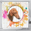 Azawakh Dog Print Shower Curtain-Free Shipping