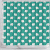Pomeranian Dog Pattern Print Shower Curtains-Free Shipping