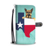 Amazing German Shepherd Dog Print Wallet Case-Free Shipping-TX State