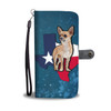 Cute Chihuahua Dog Print Wallet Case-Free Shipping-TX State